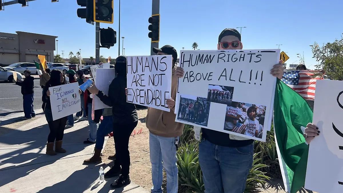 protesta yuma az